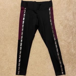 PINK thermal lined leggings